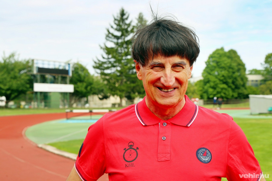 Koós Hutás László harmincnyolc éve szolgálja Veszprémben az atlétikát