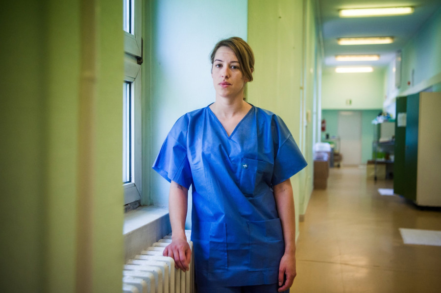 Csacsovszki Katalin szakorvosjelölt, Szent László Kórház