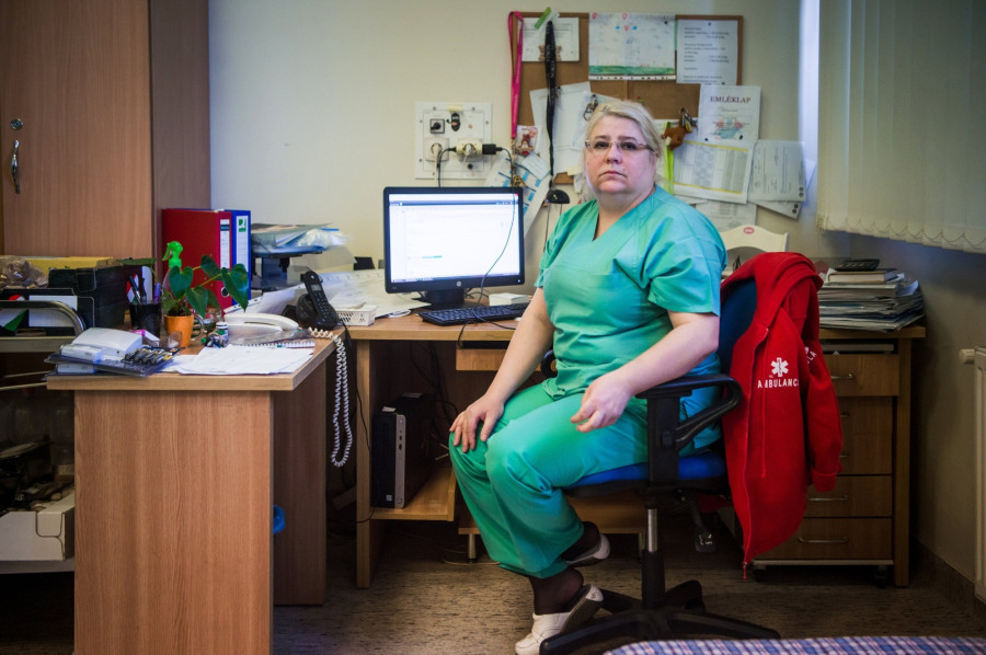 Huszár Erika főnővér, Szent László Kórház