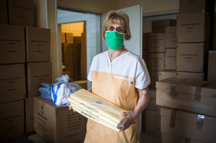 Madarász Ildikó aneszteziológiai szakasszisztens, raktáros, Országos Korányi Pulmonológiai Intézet