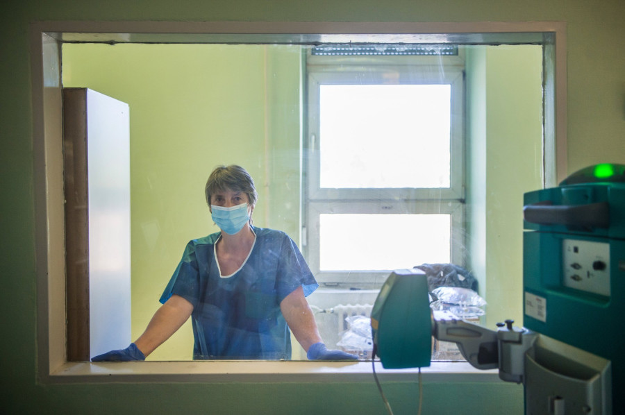 Fuchs Ágnes aneszteziológiai szakasszisztens, Szent László Kórház