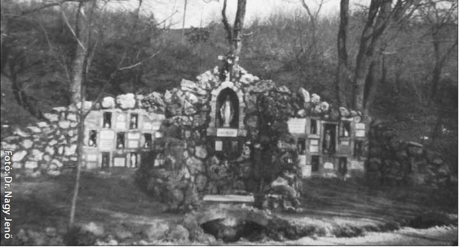 A Rab Mária forrás kegyhely egykori pompájában (fotó: Nagy Jenő)