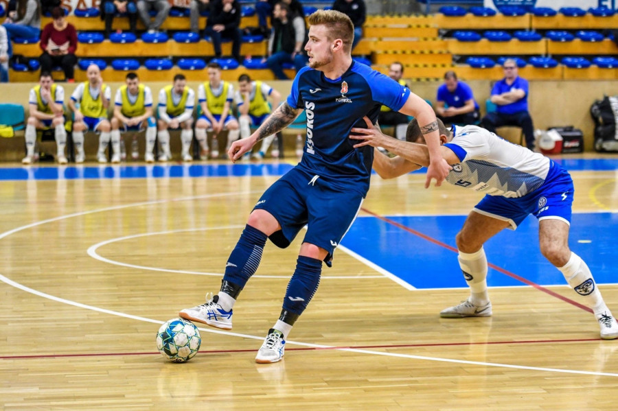 Rutai a Veszprém ellen is villogott a futsal-bajnokságban - Fotó: kesport.hu (archív)