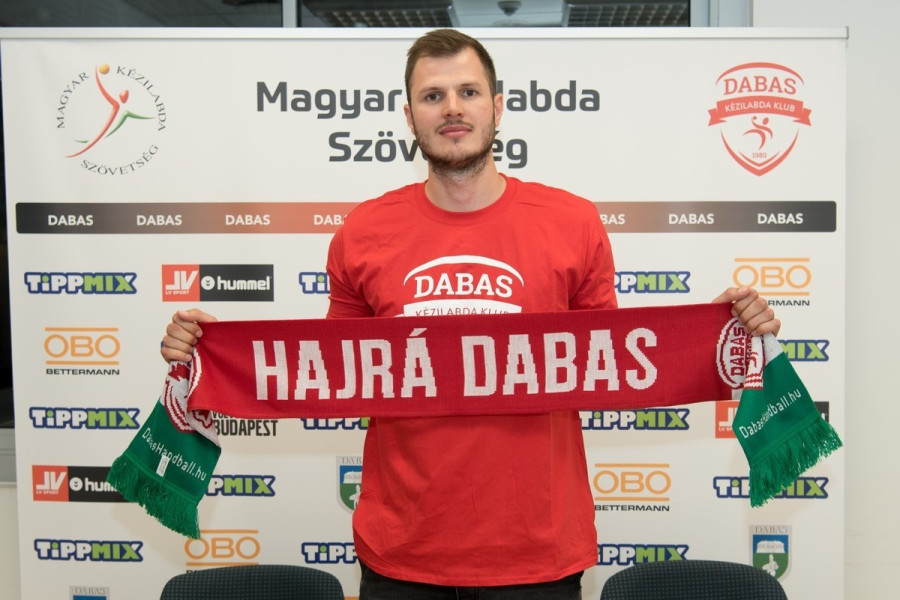Fekete Bálint: Szeretnék továbbra is a válogatott tagja lenni - Fotó: dabashandball.hu