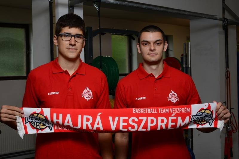 Futó Balázs és Orgona Gergő - Fotó: veszpremkosar.hu