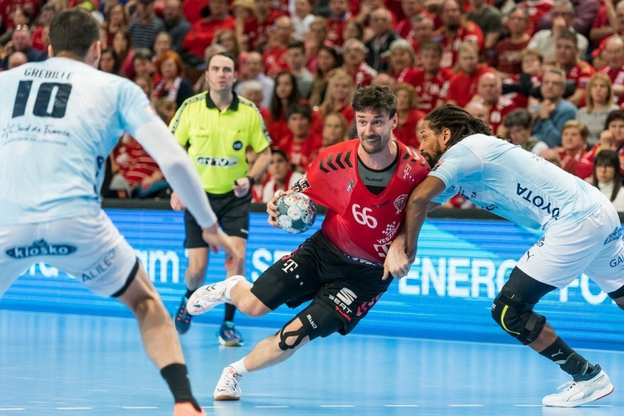 A Veszprém irányítója, Lékai Máté a lista 20. helyét foglalja el (archív fotó)