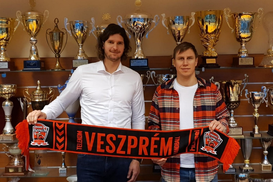 Nagy László és Danyiil Siskarjov - Fotó: telekomveszprem.hu (archív fotó)