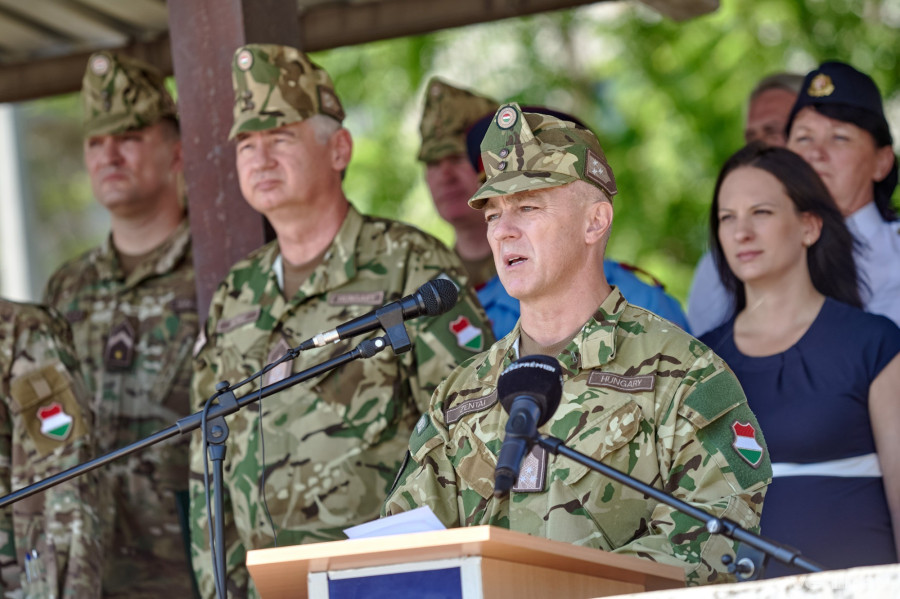 Zentai László köszönetét fejezte ki az itt szolgáló állománynak