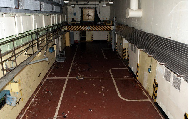 Az atomtöltetek tárolására szolgáló bunker. Fotó: Nagy Attila / Index