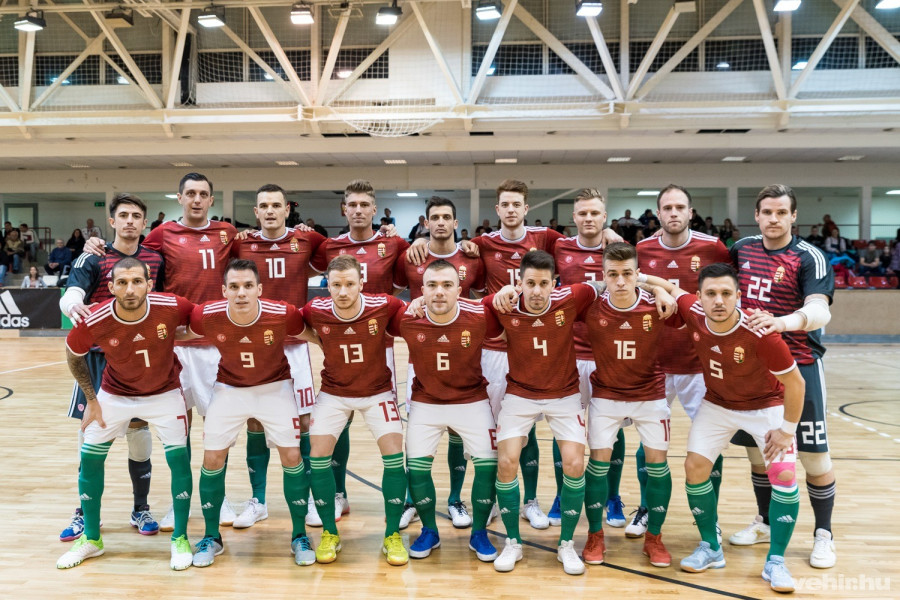 Veszprémben a magyar futsalválogatott
