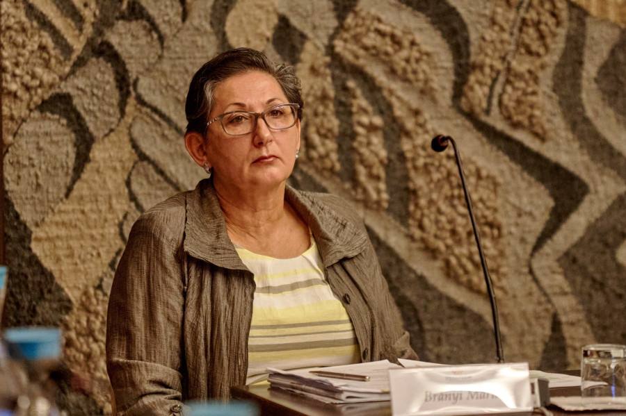 Brányi Mária alpolgármester a délelőtti közgyűlésen is vitába szállt az elkerülővel kapcsolatban