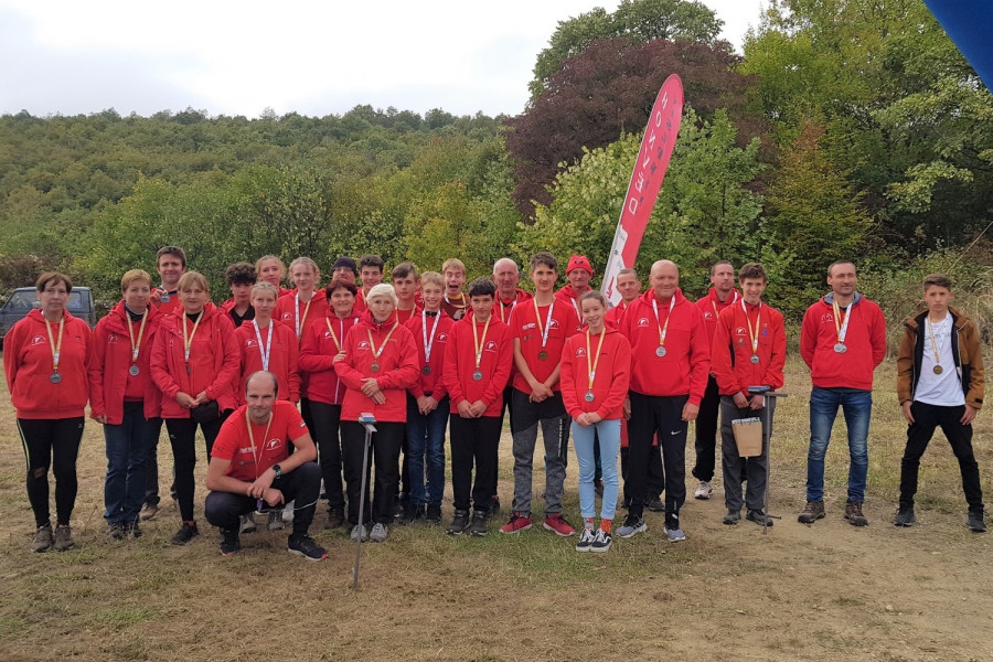 A csapatbajnokságon eredményes veszprémi versenyzők - Fotó: Mérő Edit