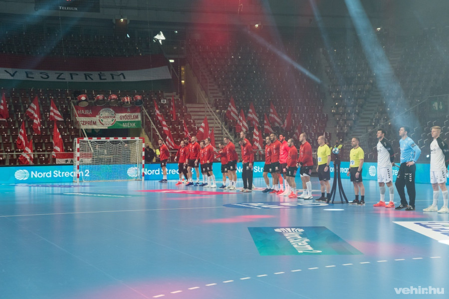 A Veszprém a Kiellel találkozik a hétfői elődöntőben (archív fotó)