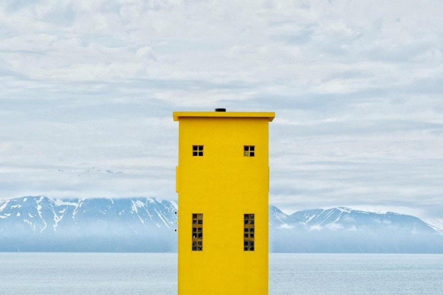 Világítótorony Húsavik, Izland / Fotó: Milonade