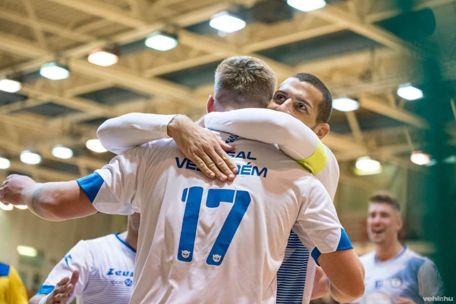 A négy gólt szerző Tatai vezényletével magabiztosan nyert a Veszprém (archív fotó)