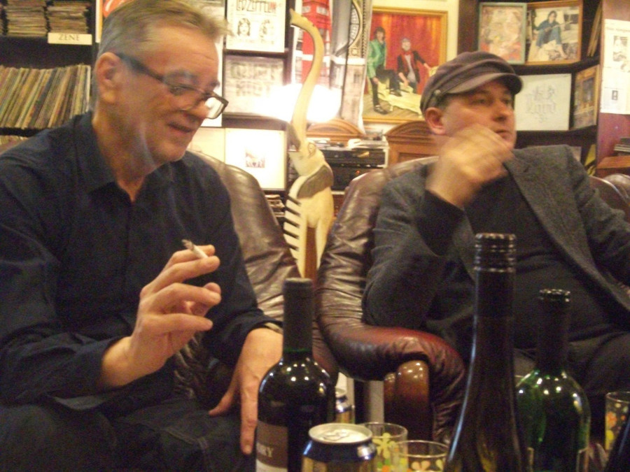 Molnár Sándor és Tóth Loon az Utasban