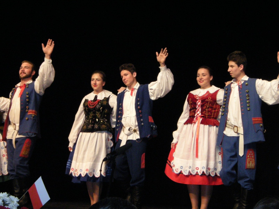 Lengyel néptánc az Agórában: Forrás: Kövesdi Hanna.