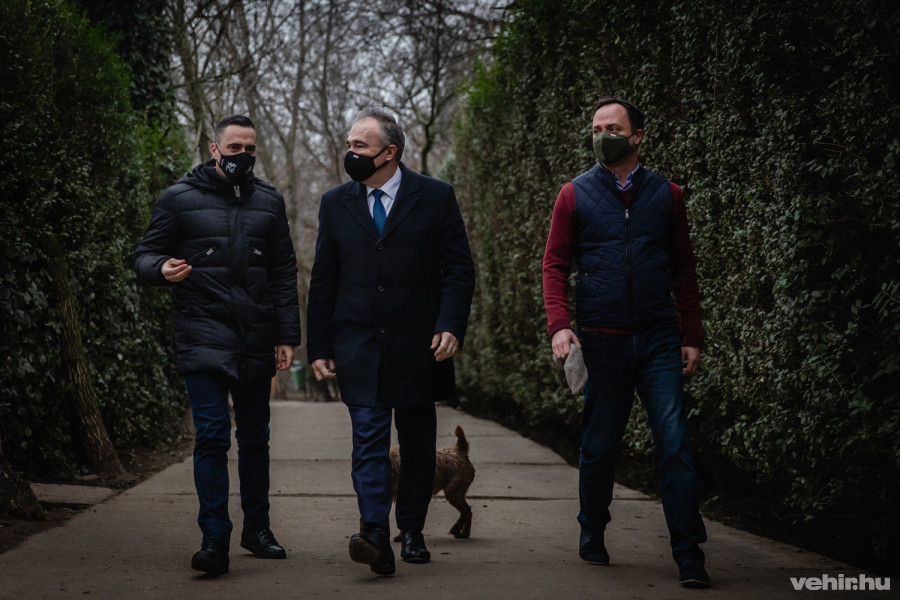 Ovádi Péter, miniszteri biztos, Nagy István, agrárminiszter és Nyitari Zsolt, miniszterelnöki megbízott