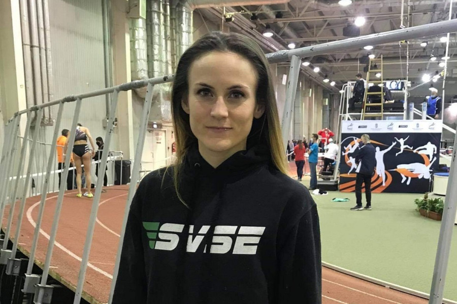 Bartha-Kéri Bianka 2:02.07-re javította egyéni fedett pályás csúcsát - Fotó: SVSE