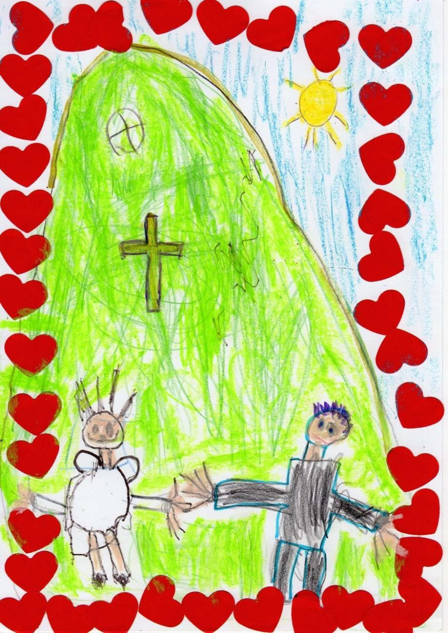 Tóth Gergő, a nagycsoportosoknál végzett az első helyen rajzával