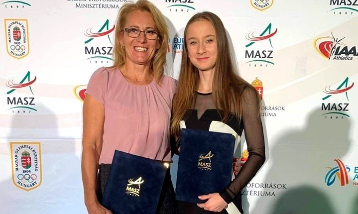 A 17 éves Varga Grétának csak Veszprémből szurkolhat a „második anyukája” - Fotó: MASZ (archív)