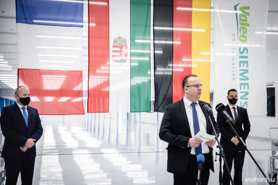Sebők Balázs, a Valeo-Siemens eAutomotive Hungary Kft. ügyvezető igazgatója.