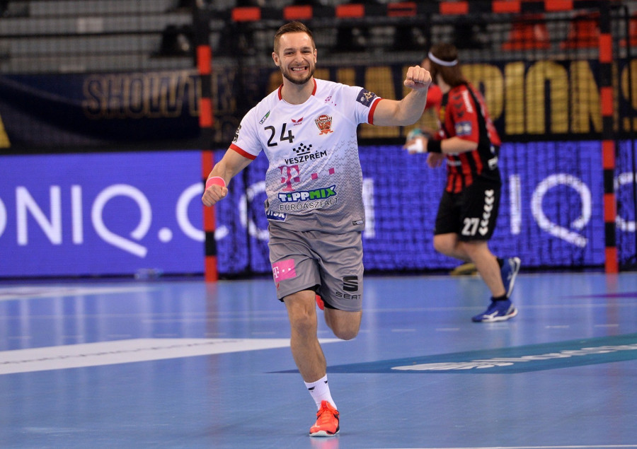 Gasper Marguc nyolc góllal segítette csapatát a kiütéses győzelemhez - Fotó: HC Vardar Facebook