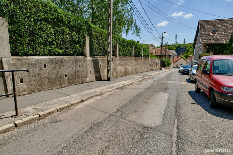 Szent István utca, ahol vízi közmű-rekonstrukció is lesz