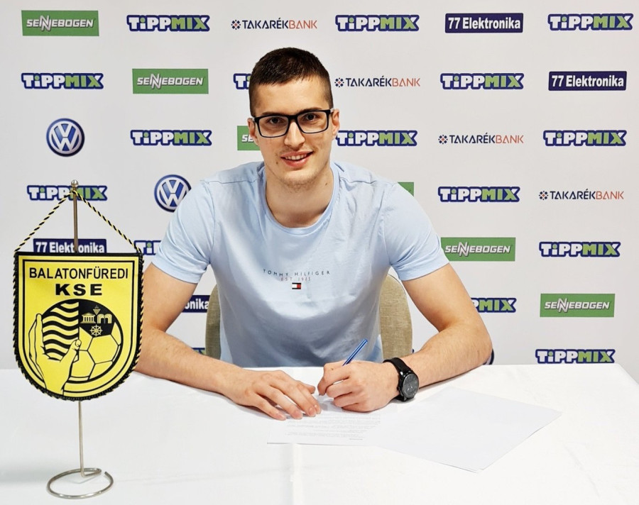 Milan Gostovics Füreden folytatja - Fotó: BKSE