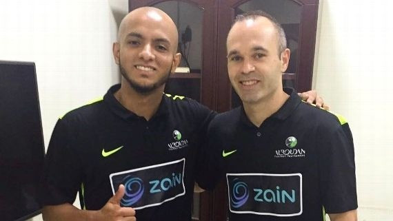 Serginho Paulista egykor Andrés Iniestaval is együtt szerepelt (archív fénykép)