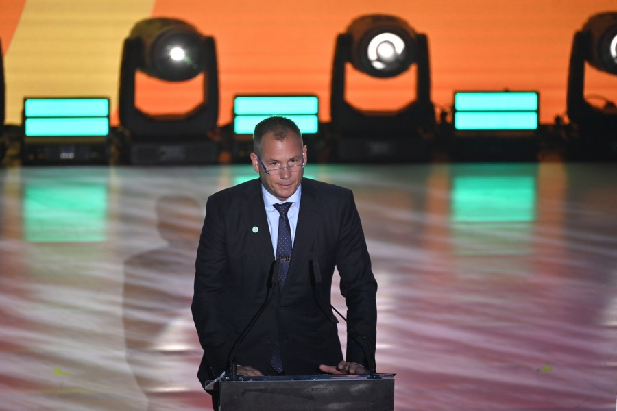 Kulcsár Krisztián, a Magyar Olimpiai Bizottság (MOB) elnöke - Fotó: MTI/Illyés Tibor