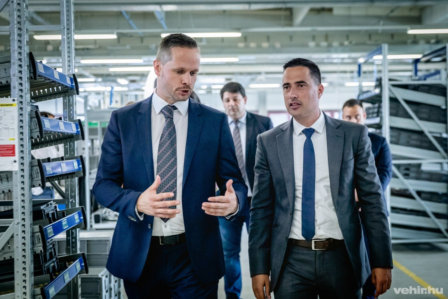 Patrick Müller és Ovádi Péter, országgyűlési képviselő