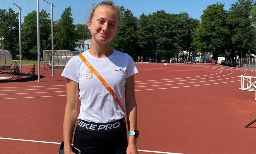 Varga Gréta: Nem titok, hogy nyerni szerettem volna - Fotó: atletika.hu