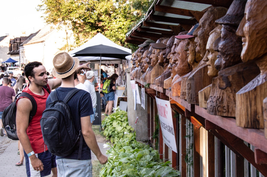 Matyi József, fafaragó munkái Fotó: Sándor Emese