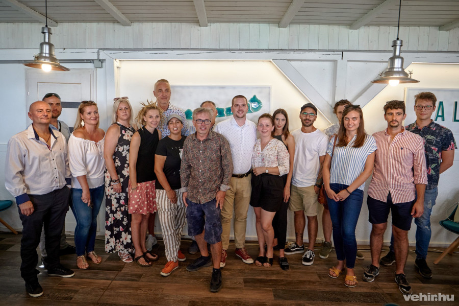 A döntőbe jutott vendéglátósok. Fotó: Domján Attila.