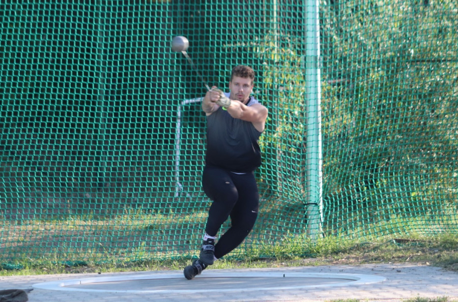 Pásztor Bence 71.37 méterrel második lett - Fotó: VEDAC