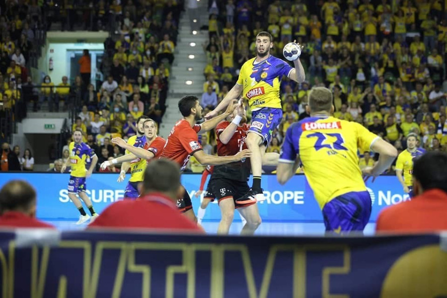 A Telekom futott az eredmény után (Fotó: Lomza Vive Kielce Facebook)