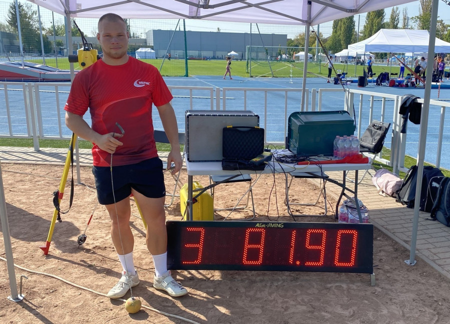 Csekő Miklós ismét világranglista vezető eredményt dobott - Fotó: VEDAC