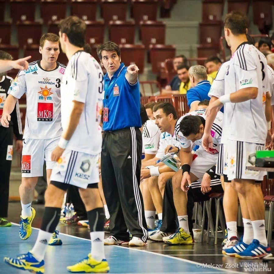 Carlos Ortega hat évvel a menesztése után ellenfélként tér vissza a Veszprém Arénába (archív fotó)