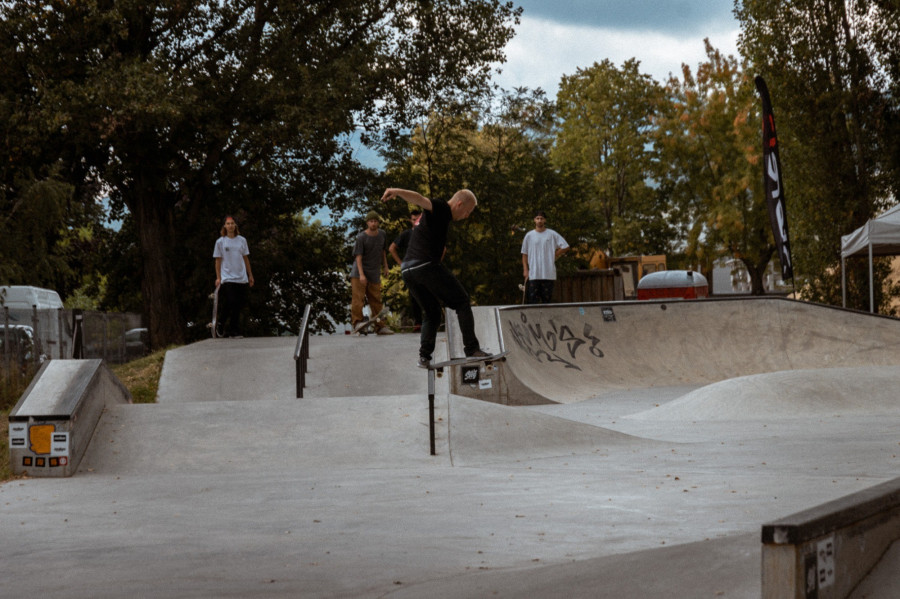 A szentendrei gördeszkapálya. Fotó: Jassek Balázs