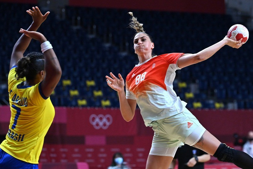 Kiss Nikolett csatlakozik a kerethez - Fotó: MTI/Illyés Tibor (archív)