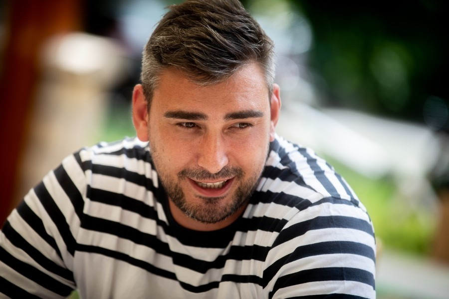 Kiszolgálná az edzőpáros a szurkolókat (archív fénykép)