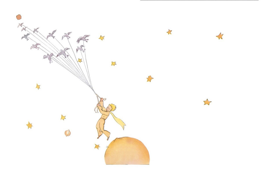 Antoine de Saint-Exupéry rajza