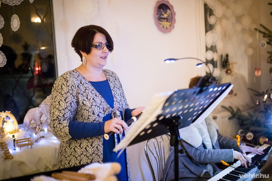 A megnyitón Molnár Orsolya és László Szilvia adott hangversenyt.