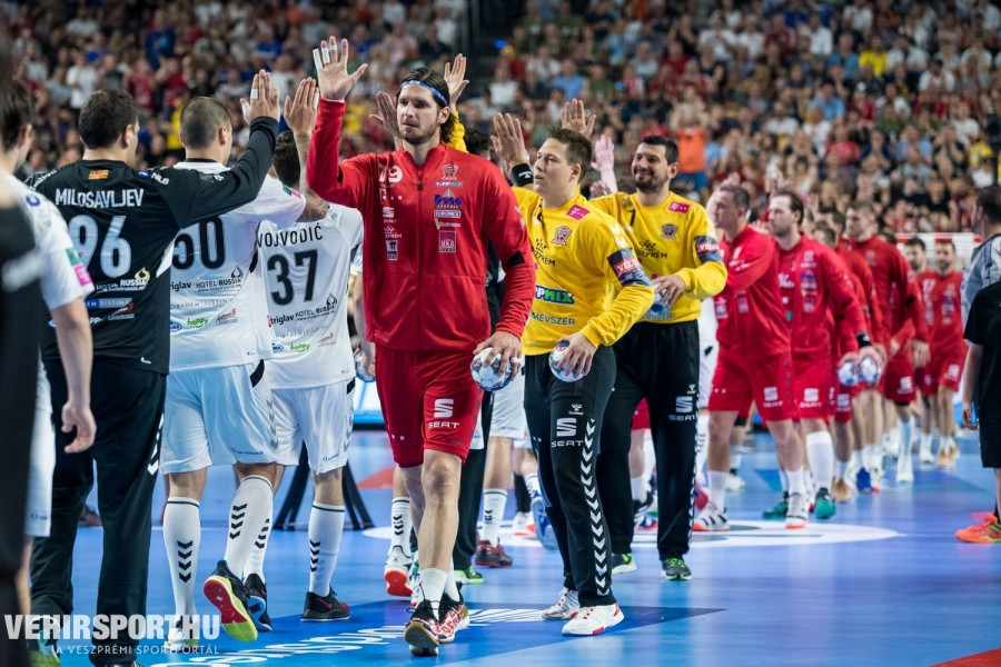 Nagy László a Vardar Szkopje elleni 2019-es BL-döntőben