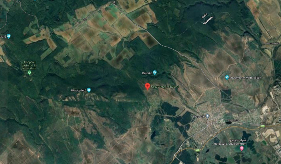 A Fajdas-hegy Várpalota mellett