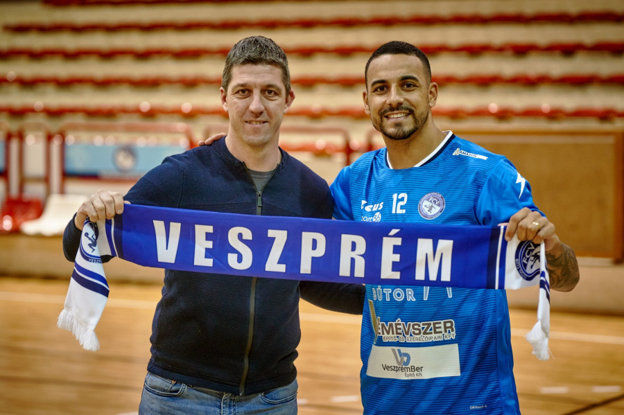 Rajki Tamás ügyvezető és Everton Felipe