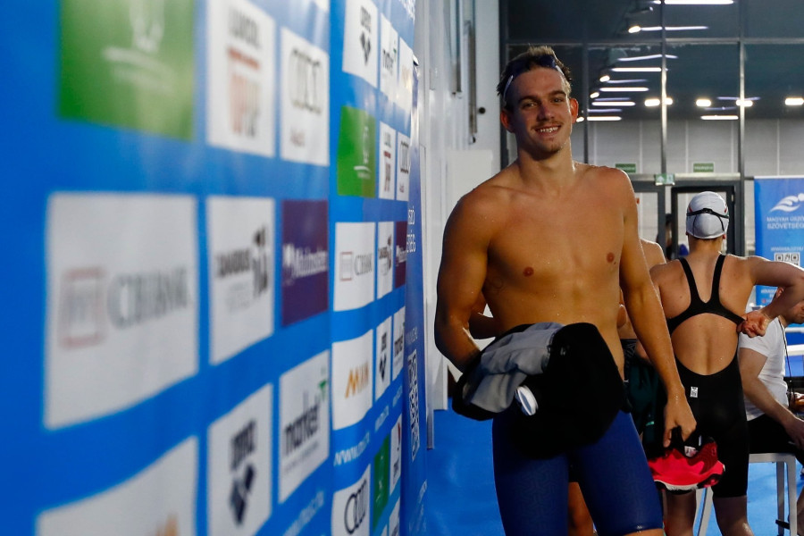 Rasovszky Kristóf remekelt az új veszprémi sportuszodában - Fotó: MÚSZ/Kovács Anikó