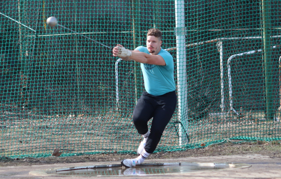 Pásztor Bence 72.39-es szezoncsúccsal a bronzérem szerzett - Fotó: VEDAC