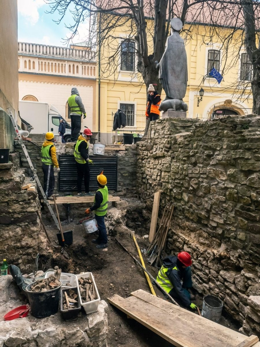 Fontos leleteket rejtett a Szent György-kápolna (fotó: Veszprémi Érsekség)